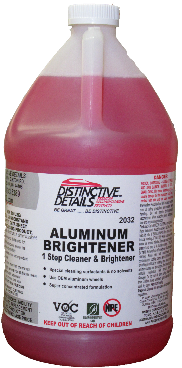 ALUMINUM BRIGHTENER Distinctive Details