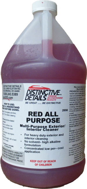 RED ALL PURPOSE CLEANER