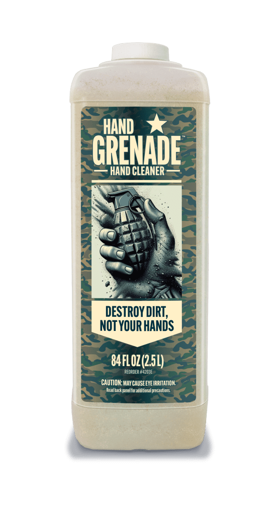 HAND GRENADE™ HAND CLEANER - Distinctive Details