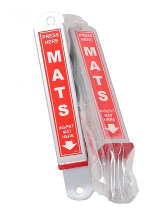 Floor Mat Clamp - Aluminum